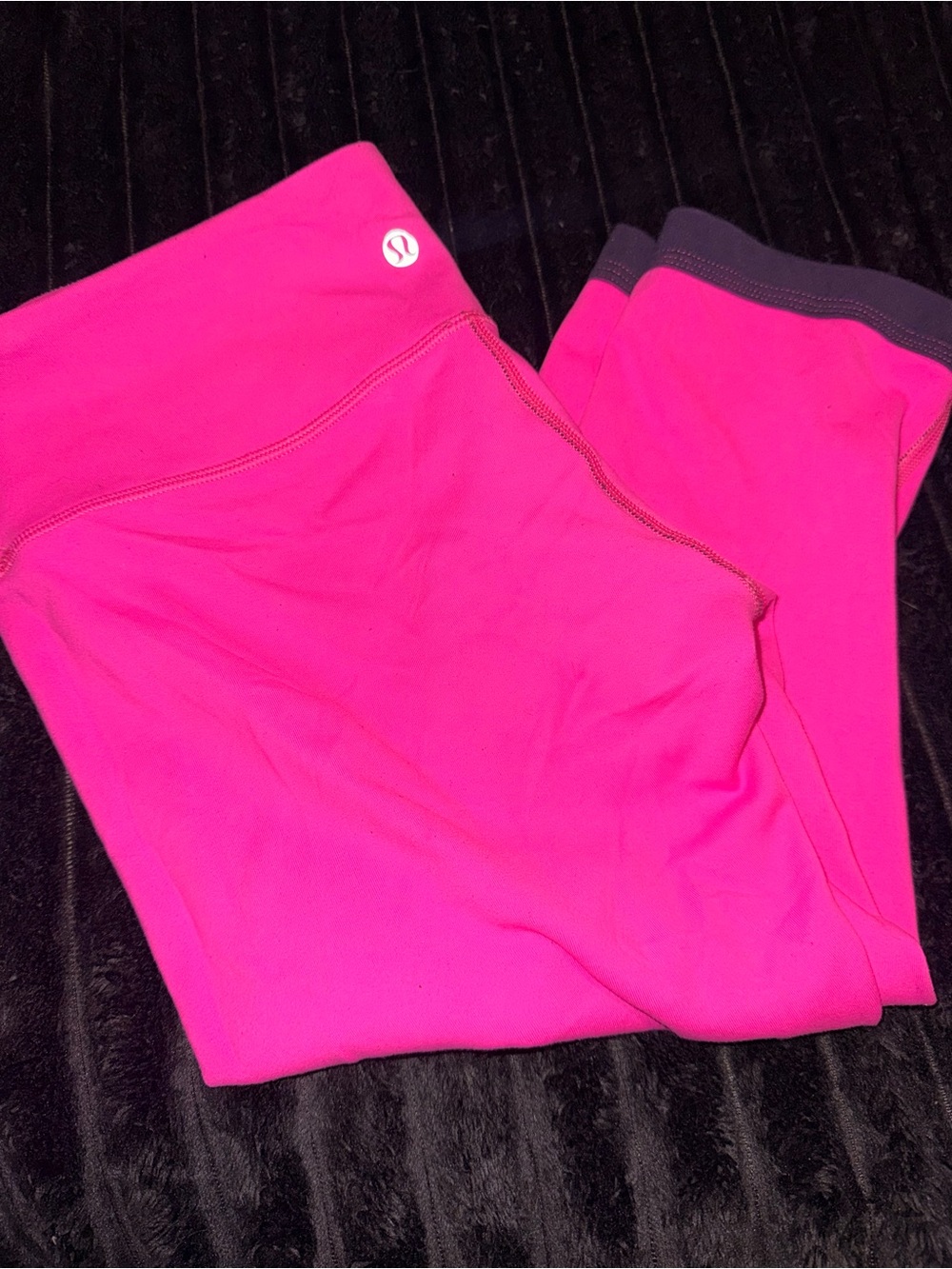 lululemon athletica purple and pink reversible Leggings - Picture 6 of 6